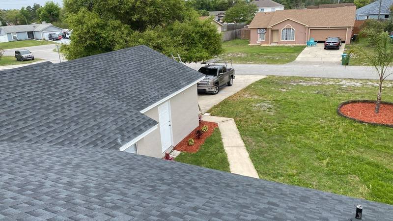 completed roofing project in Deltona FL