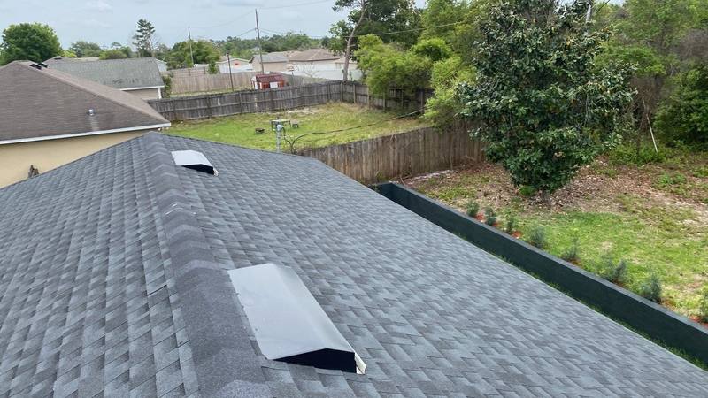 completed roofing project in Deltona FL