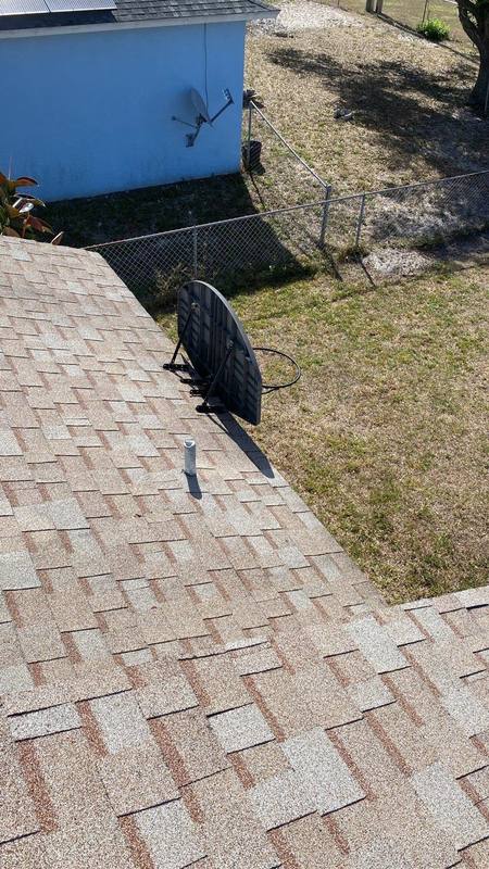 roofing project near SE 2nd St in Cape Coral