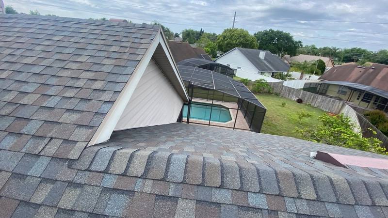 residential roof replacement by Hloska Roofing in Lake Mary