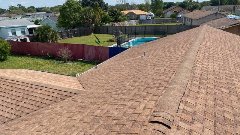 completed roofing project in Kissimmee FL