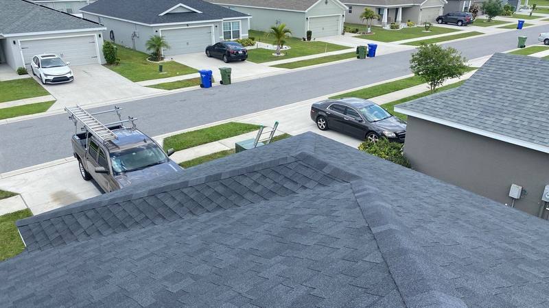 completed roofing project in Eagle Lake FL
