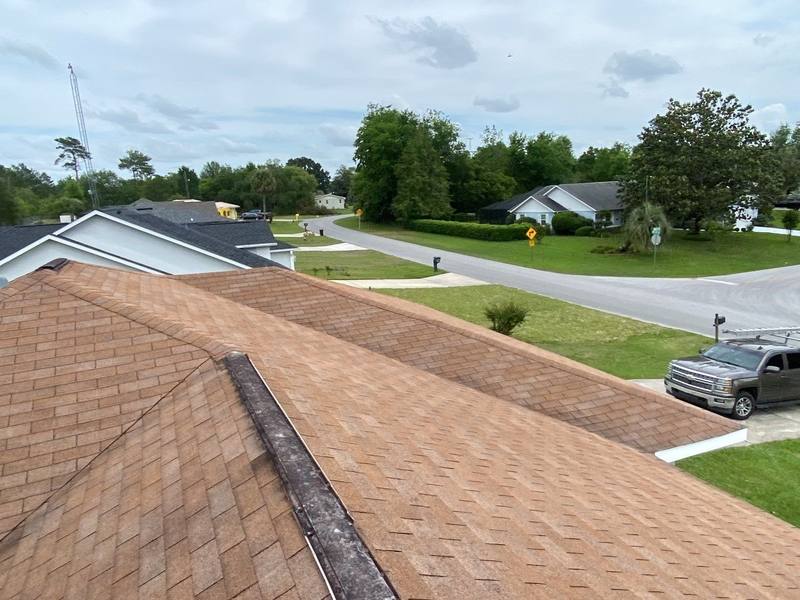 residential roof replacement by Hloska Roofing in Ocala