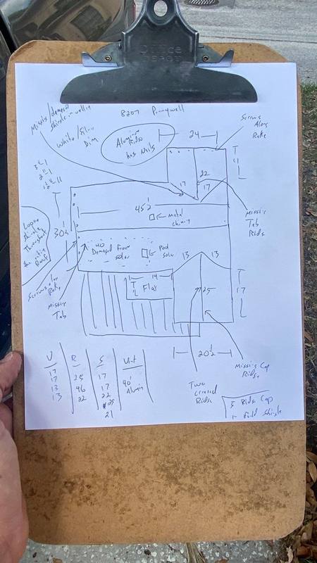 roofing project near Pennywell Pl in Tampa