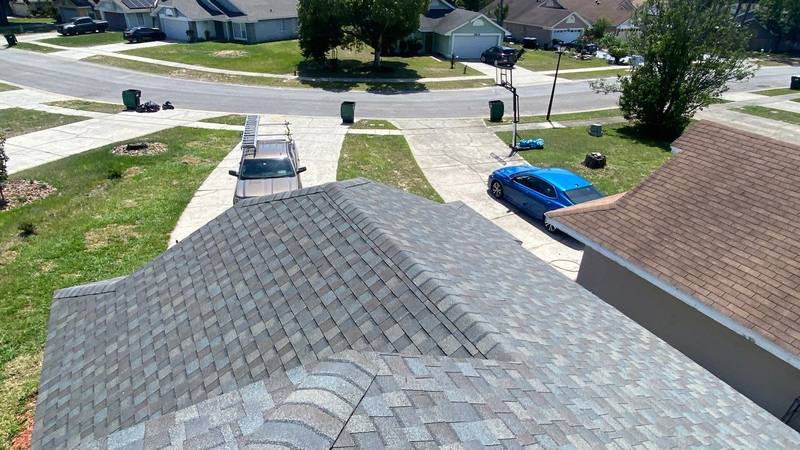 roofing project near Narrow Line Dr in Pine Hills