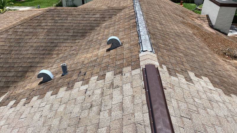 completed roofing project in Tampa FL