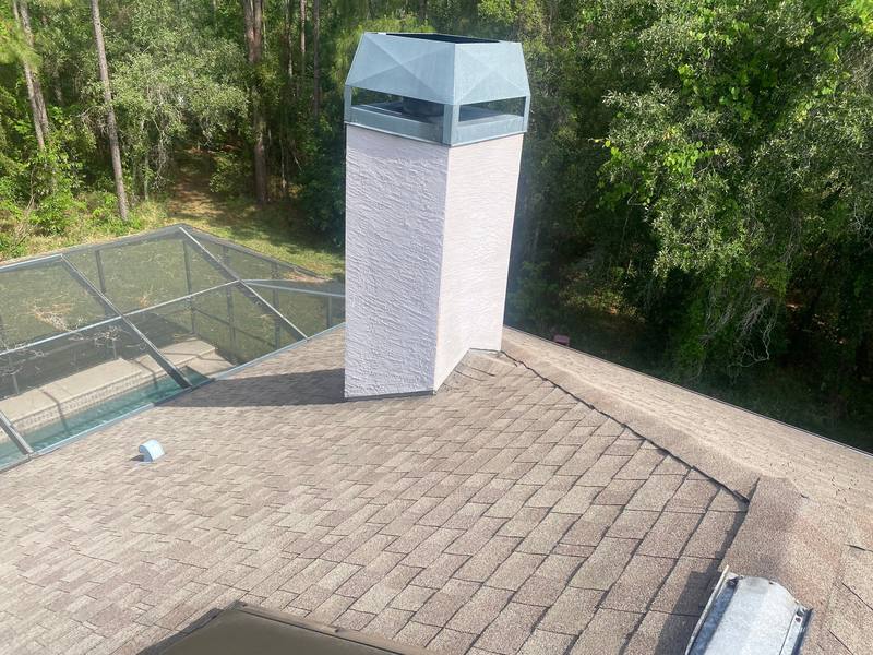 residential roof replacement by Hloska Roofing in Brooksville