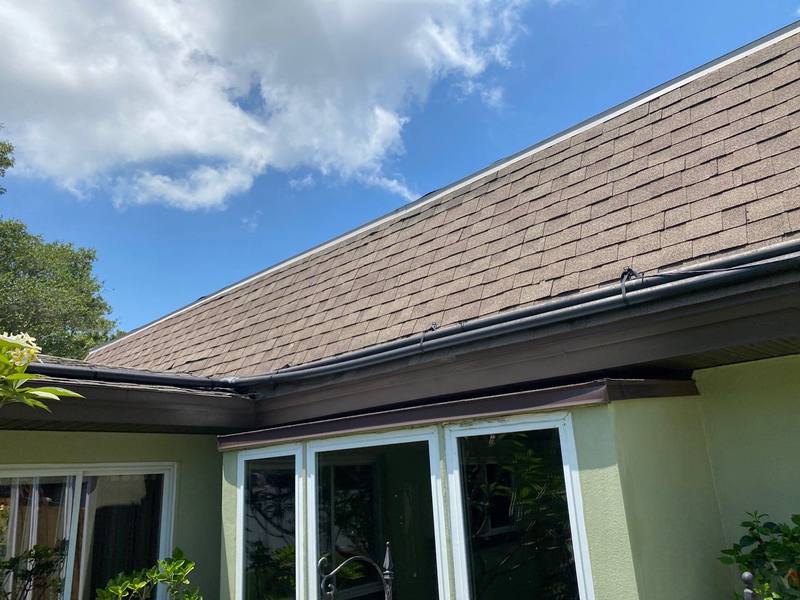 completed roofing project in Clearwater FL