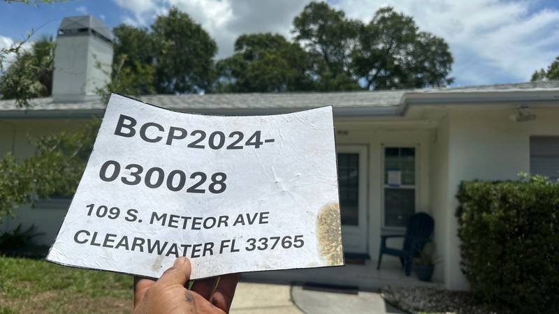 residential roof replacement by Hloska Roofing in Clearwater