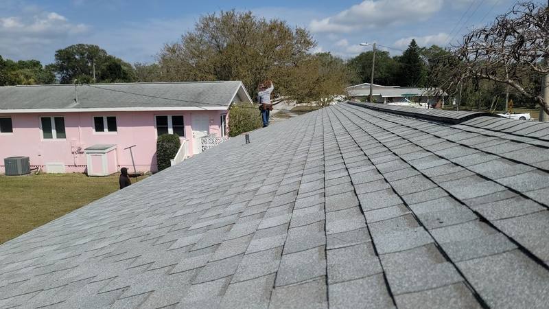 residential roof replacement by Hloska Roofing in Palm Harbor