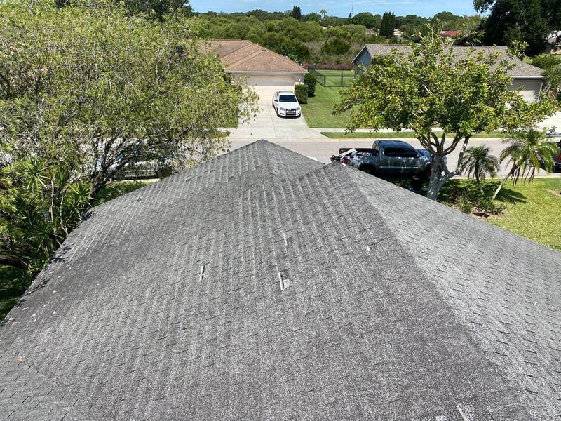 completed roofing project in Palmetto FL