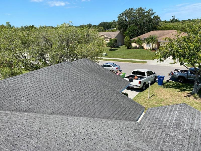 completed roofing project in Palmetto FL