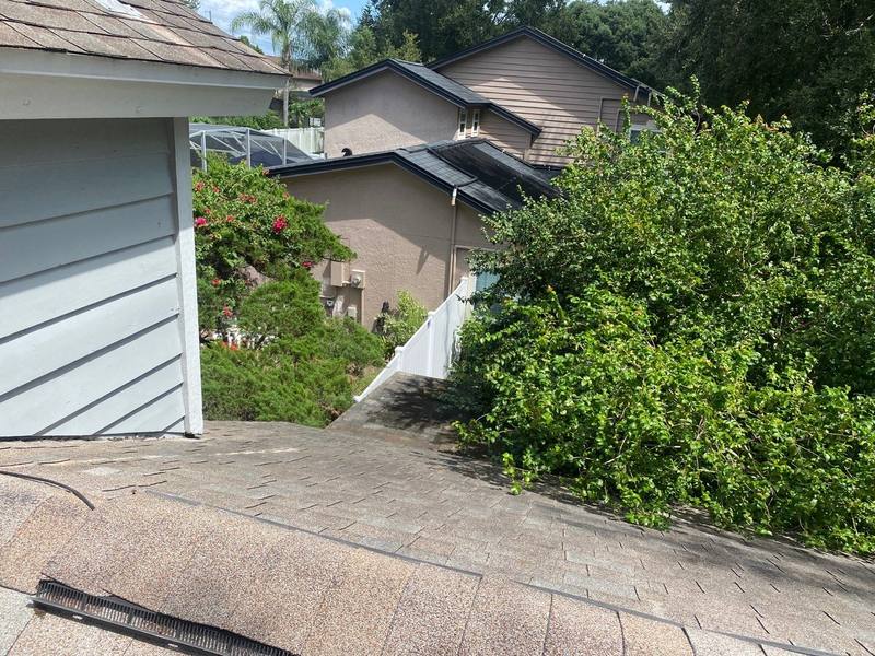 completed roofing project in Orlando FL