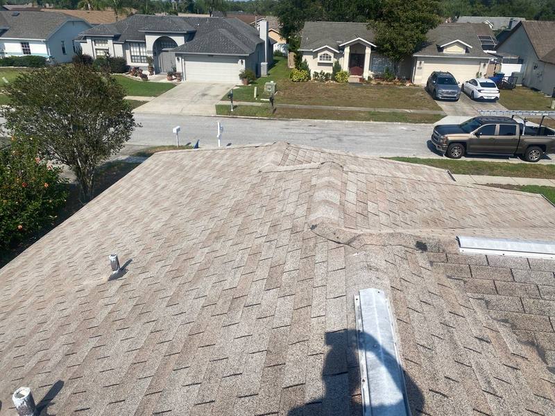 completed roofing project in New Port Richey FL