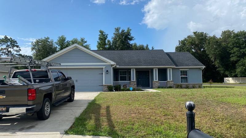 completed roofing project in Ocala FL