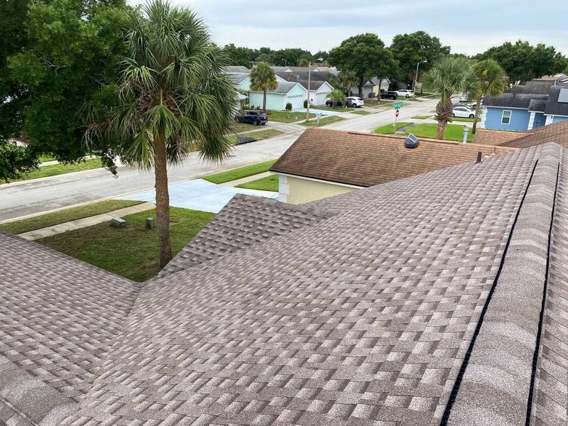 completed roofing project in Kissimmee FL