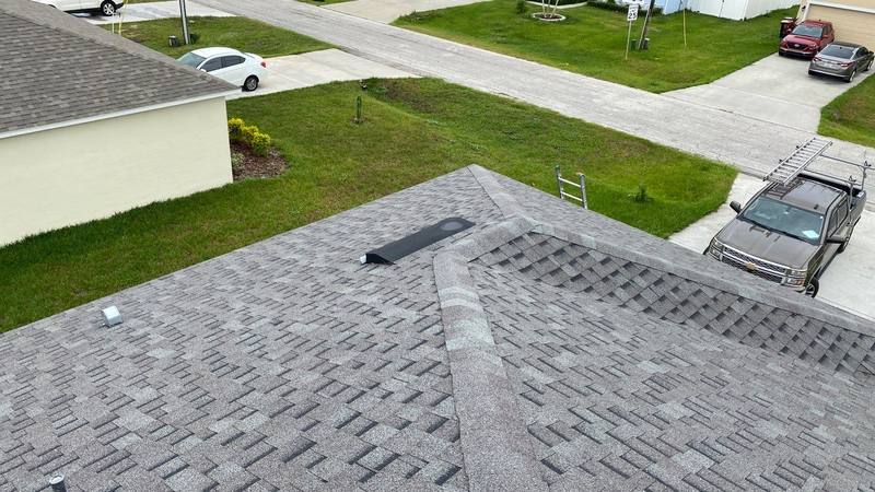 completed roofing project in Poinciana FL