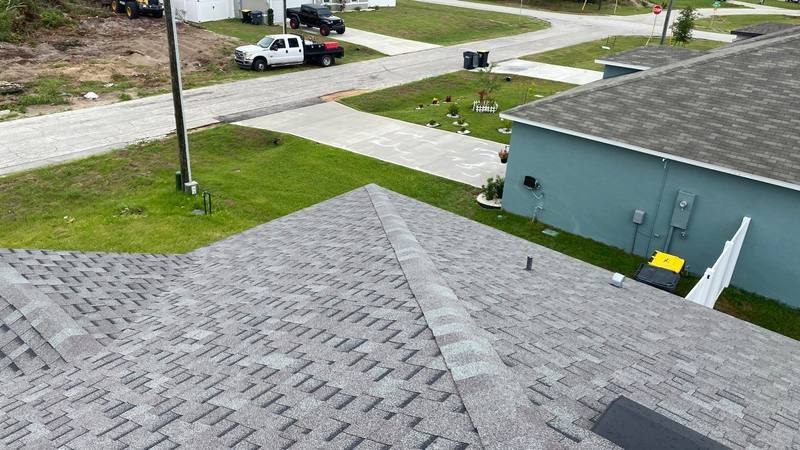 residential roof replacement by Hloska Roofing in Poinciana
