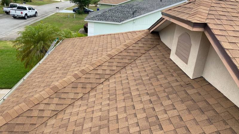 completed roofing project in Winter Haven FL