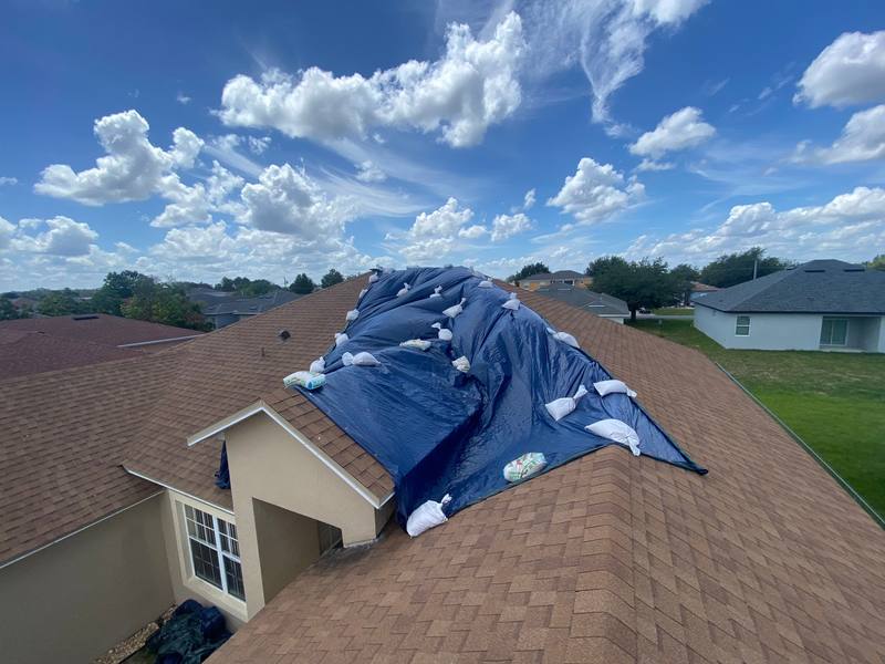 completed roofing project in Kissimmee FL
