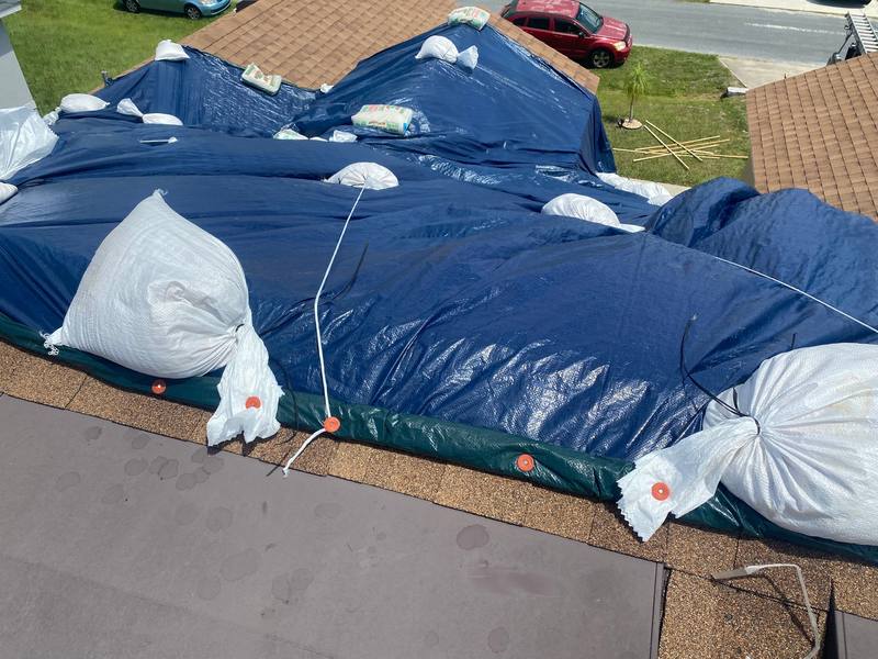 residential roof replacement by Hloska Roofing in Kissimmee