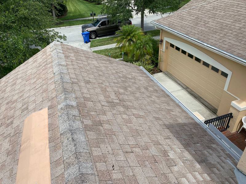 roofing project near Walnut Grove Ln in Tampa