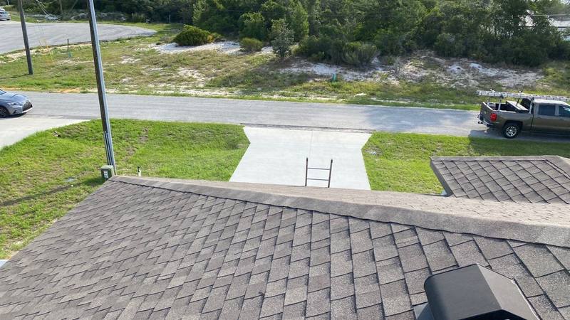 completed roofing project in Poinciana FL