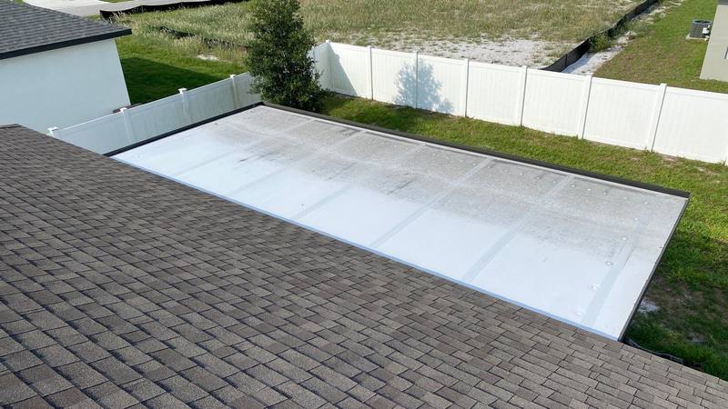 completed roofing project in Poinciana FL