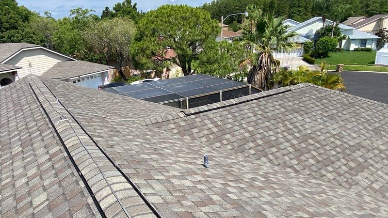 residential roof replacement by Hloska Roofing in Kissimmee