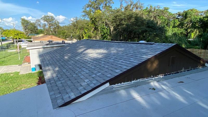 residential roof replacement by Hloska Roofing in Hudson