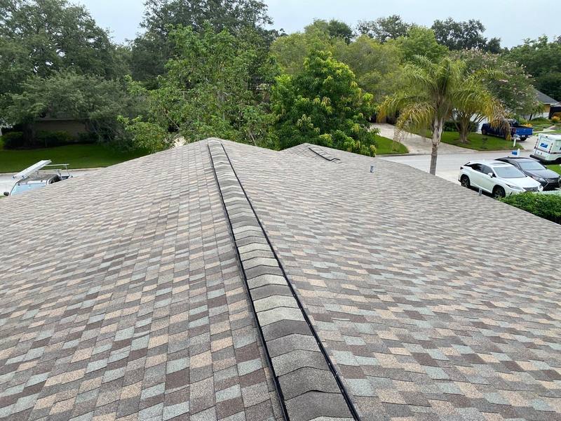 roofing project near Middlecoff Dr in Dunedin