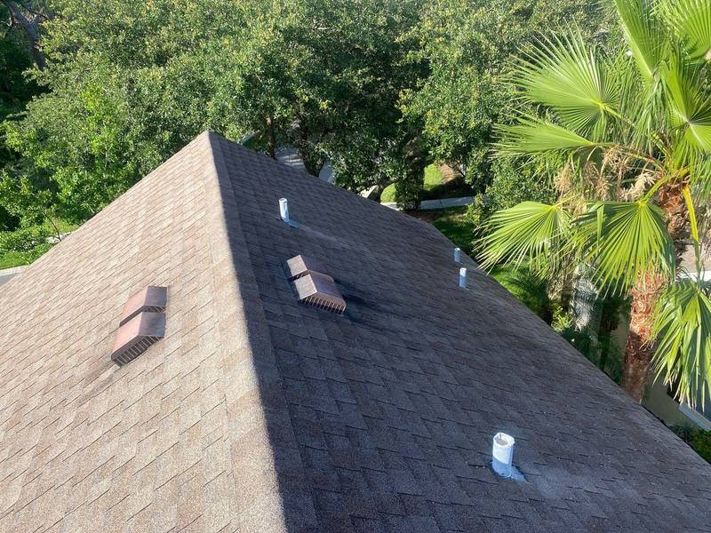 residential roof replacement by Hloska Roofing in Tampa