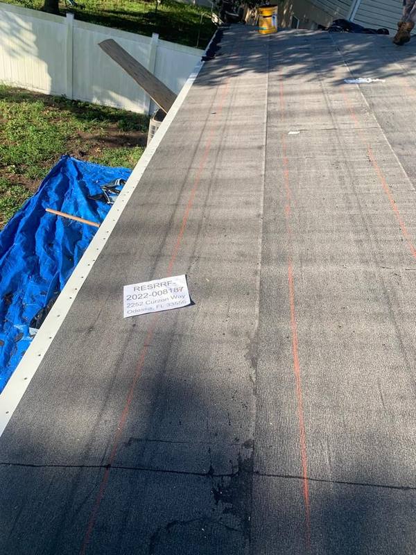 residential roof replacement by Hloska Roofing in Odessa