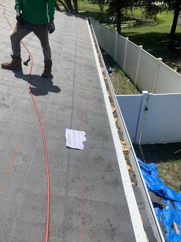 roofing project near Curzon Way in Odessa