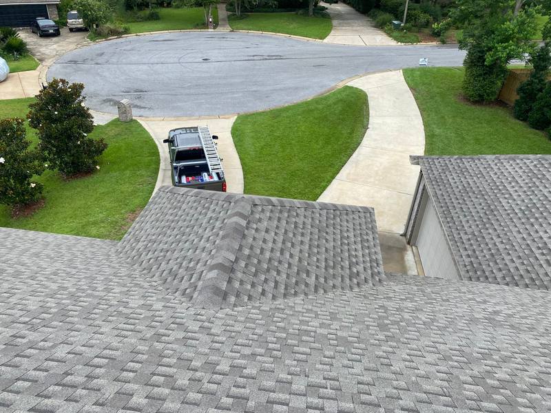 completed roofing project in Pensacola FL