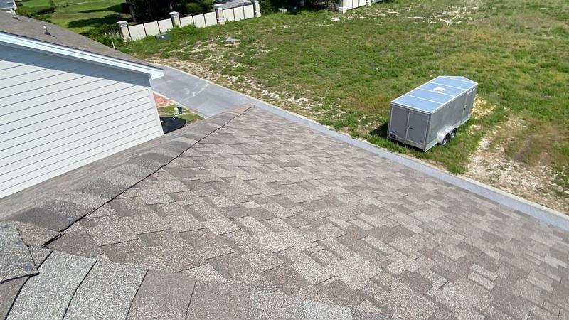 completed roofing project in Panama City FL