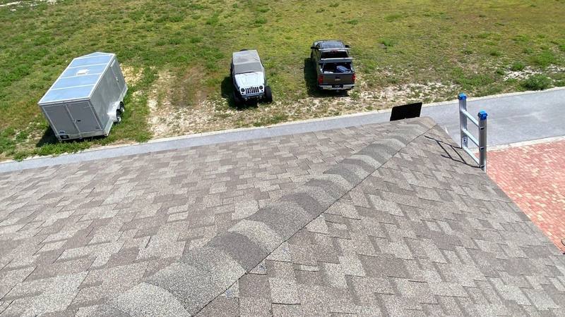 roofing project near Stellata Ln in Panama City