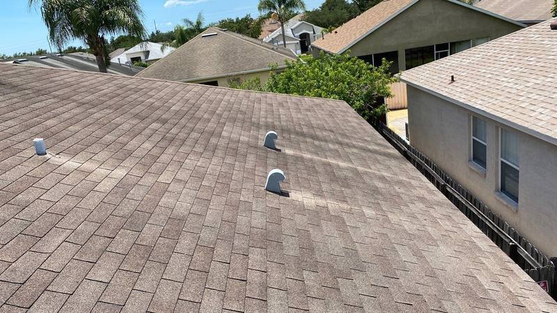 residential roof replacement by Hloska Roofing in Riverview