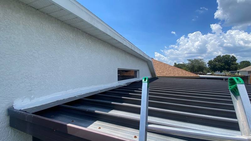 roofing project near Hunters Haven Blvd in Riverview