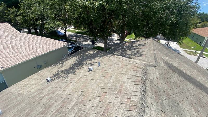 residential roof replacement by Hloska Roofing in Riverview