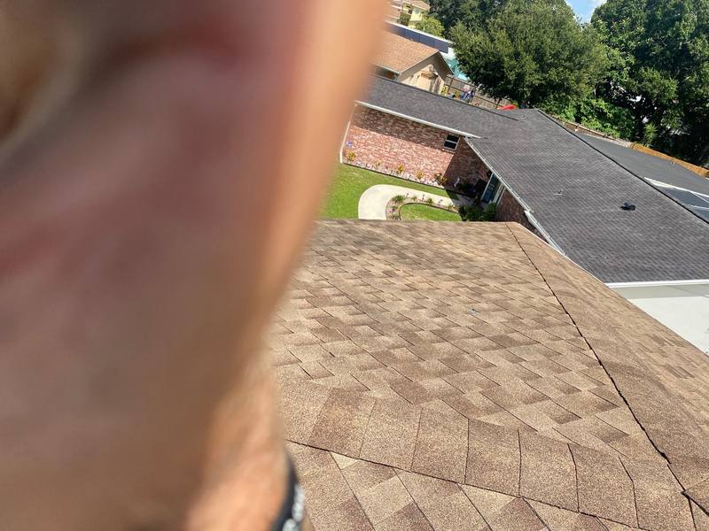 completed roofing project in Tampa FL