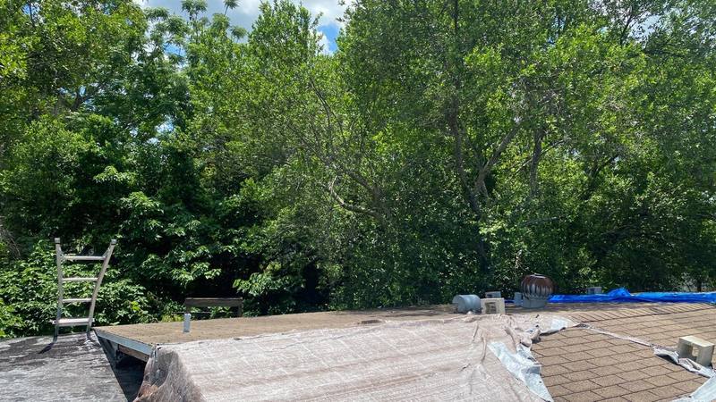 completed roofing project in Tampa FL