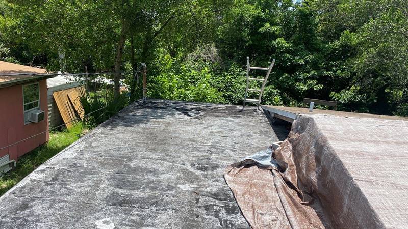 roofing project near Hyacinth Ave in Tampa