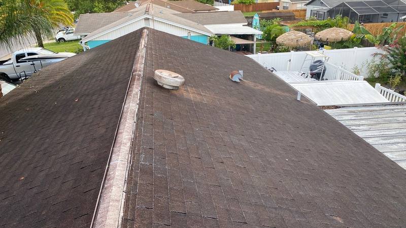 completed roofing project in Port Richey FL
