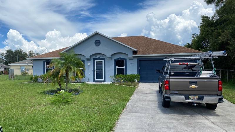 completed roofing project in Kissimmee FL