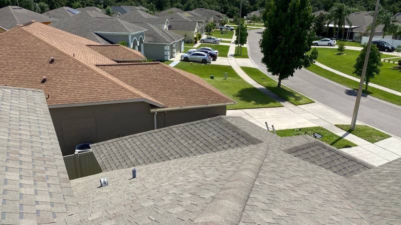 residential roof replacement by Hloska Roofing in Kissimmee