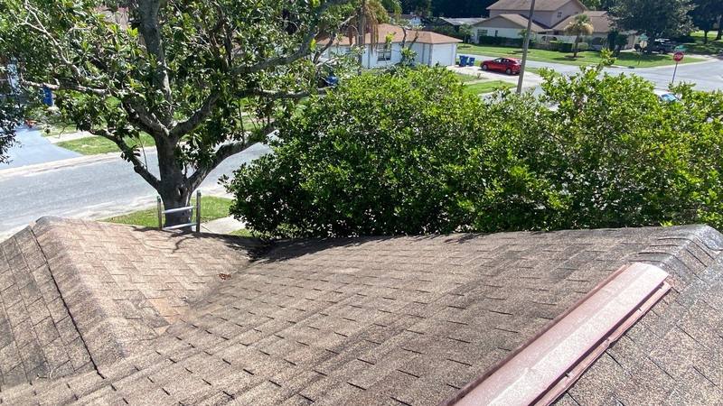 completed roofing project in New Port Richey FL