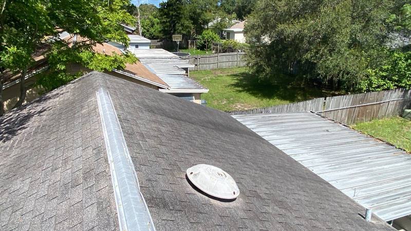residential roof replacement by Hloska Roofing in New Port Richey