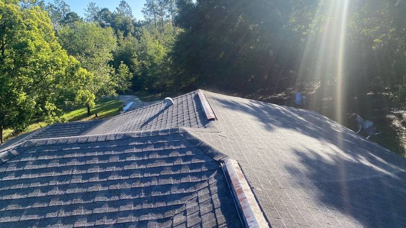 residential roof replacement by Hloska Roofing in Dade City