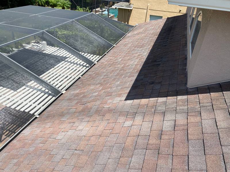 completed roofing project in Land O' Lakes FL